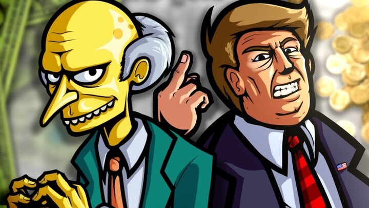 【Rap Battle】Mr. Burns vs. Donald Trump (Chinese subtitles)