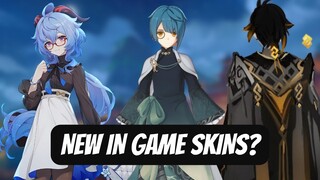 GANYU/XINGQIU/ZHONGLI/QIQI AND CHONGYUN SKINS IN 4.4? - Genshin Impact