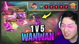 Play this OP marksman for lots of insane kills | Mobile Legends Wanwan