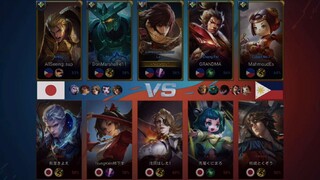 Philippine vs. Japan🎮 #honorofkingsglobal