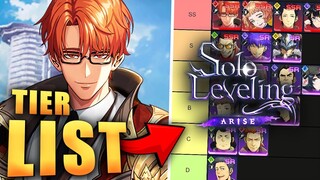 Solo Leveling Arise Hunters Tier List (best END-GAME SSR & SR!)