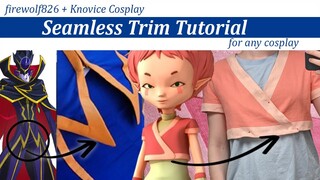 Seamless Trim Cosplay Tutorial