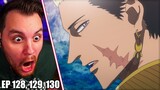 NEW ANIMATION FOR A NEW ARC || BLACK CLOVER Episode 128, 129, and 130 REACTION