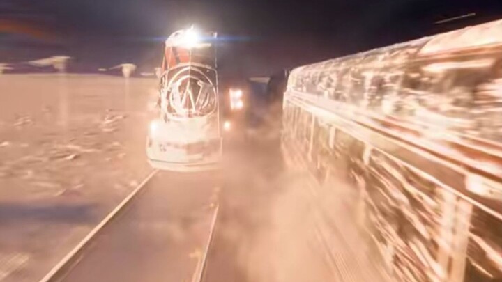 The second Snow Country Train Appears in an Extremely Cold Region!