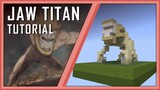 How to Build JAW TITAN (PORCO) in Minecraft: Attack on Titan Tutorial