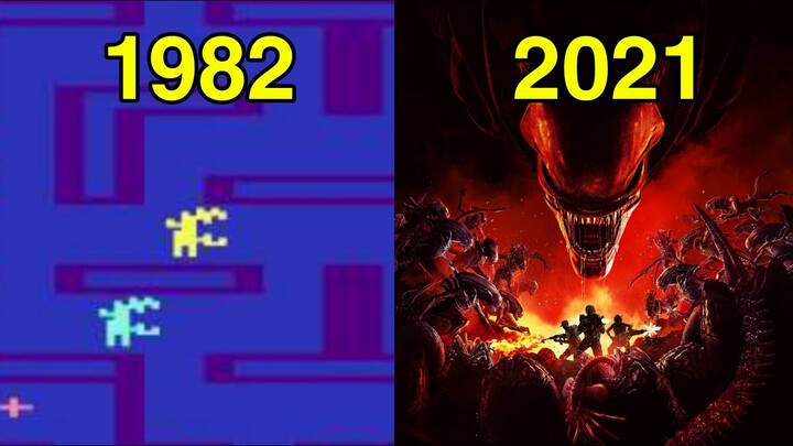 Alien Game Evolution [1982-2021]