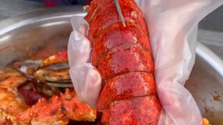 Cajun seafoodboil #seafood #spicy #seafoodboil #mukbang #foryourpage #viralvideo #spicyfood #lobster