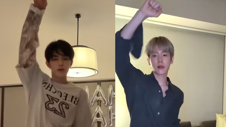 【จางฮ่าว × บีน แบคฮยอน】ชาเลนจ์เต้นเพลง “CHANEL” บนหน้าจอเดียวกัน