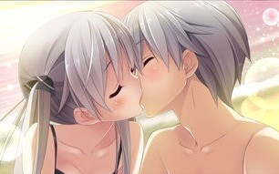 Cinta anime♡ Pengakuan penuh plus ciuman