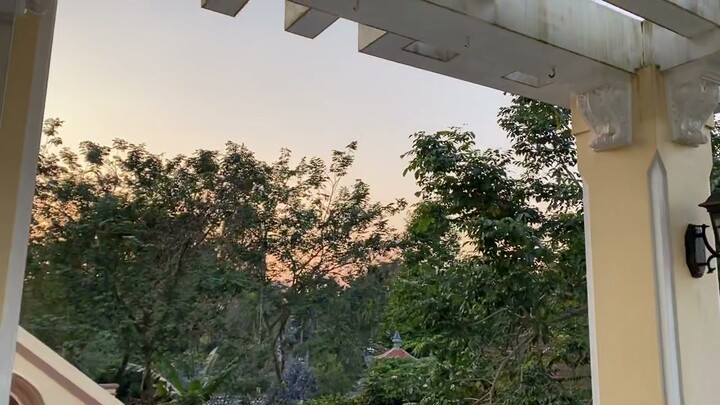 Beautiful sunset in my hometown - so beautiful vn