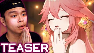 MOMMY MIKO!! | Character Teaser - "Yae Miko: Kitsune's Affections" Reaction