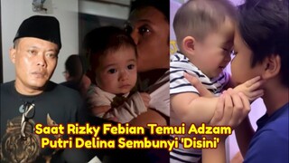 Sembunyi? Keberadaan Putri Delina Terkuak Saat Rizky Febian Temui Adzam Anak Sule dan Nathalie