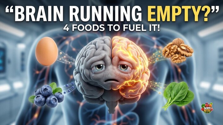 Your Brain Is Running on Empty? 🧠 4 Foods That May Help!