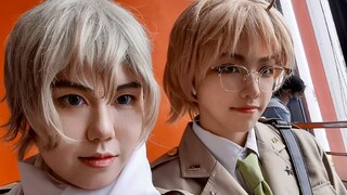 VLOG #4｜Guangzhou CP2023SP｜Comic Exhibition｜APH Alfred cos｜Field photo｜ฉันดีใจที่ได้พบเพื่อนมากมาย