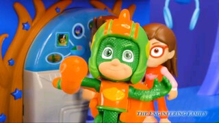 PJ Masks Gekko, Owlette and Catboy are Spooky Ghost Catchers