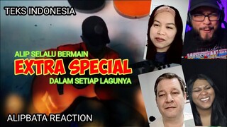 ALIP BA TA bermain gitar seperti nge-DJ - Alip Ba Ta Lily Reaction - Teks Indo