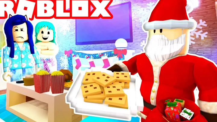 Roblox Family - ROBLOX SANTA มีจริงไหม เราพยายามที่จะจับเขา!! (Roblox โรลเพลย์)