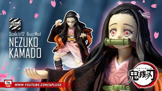 รีวิวฟิกเกอร์เนซึโกะ ดาบพิฆาตอสูร : 1/12 Buzz.mod Nezuko Kamado [Aniplex]