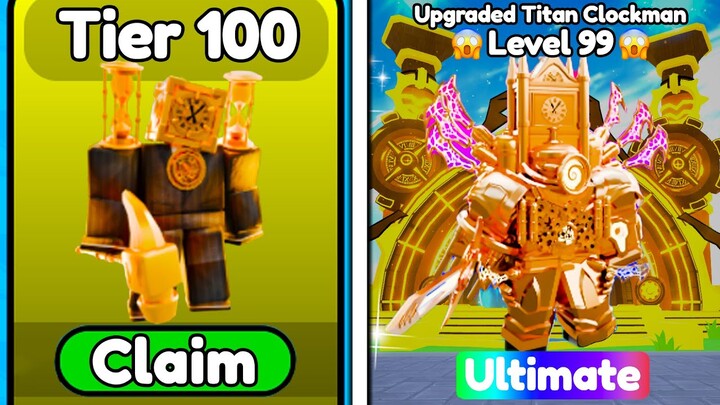 New UPDATE 🤩 Is HERE! Got ULIMATE CLOCK? 😎 - Roblox Toilet Tower Defense