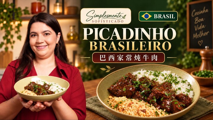 Picadinho Brasileiro: carne macia e molho encorpado｜巴西家常炖牛肉，软嫩入味