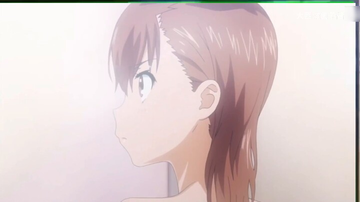 Saat saya sedang menonton Toaru Kagaku no Railgun, seorang teman masuk...