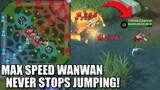 250% MAX SPEED WANWAN NEVER STOPS JUMPING!