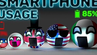 Tỷ lệ người cúi đầu ở nhiều quốc gia khác nhau [Dịch/Polandball]-PWA animation