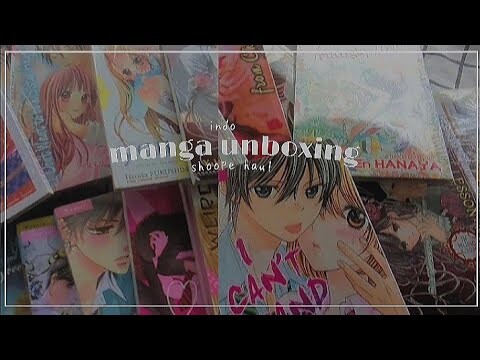 manga unboxing 🍙✨ft.animeku app