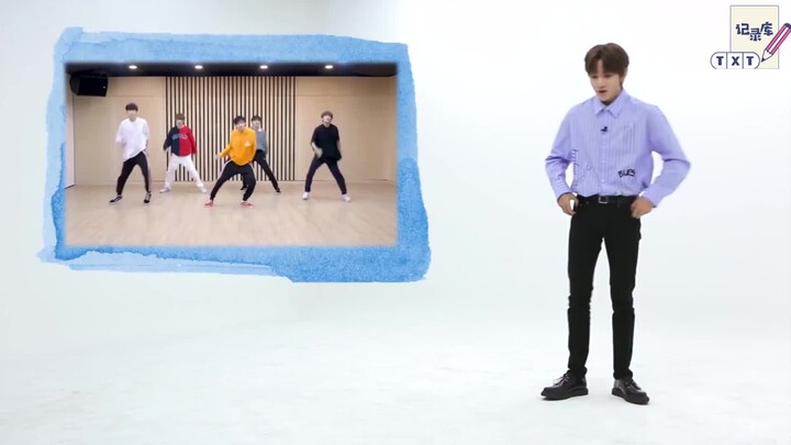 [Koleksi Rekaman TXT·Sub Indo] 190403 CROWN tutorial tari, tutorial tari TXT