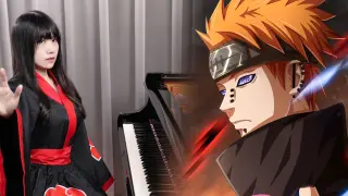 [How many floors to carry a bag of rice] Naruto OST "Pain's Theme" Ru's Piano |