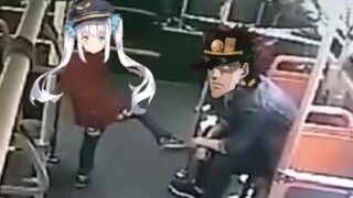 Kagura Mea who was beaten up after provoking the fishmonger