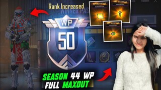 SEASON 44 WINNER PASS FULL MAXOUT 😱🔥 1-50 LVL FULL MAXOUT WINNER PASS 2023 IN PUBG LITE NEW UPDATE