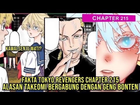 ALASAN TAKEOMI BERGABUNG DENGAN BONTEN! KAWAI SENJU M4TI DI TANGAN MIKEY? FAKTA TOKYO REVENGERS 215