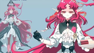给妮芙买了新衣服~~小嘴可甜了~！试试60帧效果【明日方舟动画】