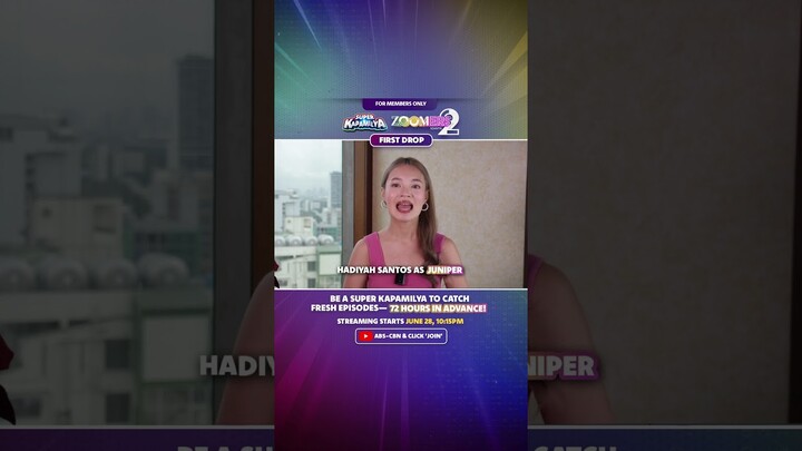 FIRST DROP: Watch Zoomers Season 2—72HRS in advance! | Super Kapamilya | #Kei #Hadiyah