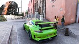 Porsche 911 GT3 RS | Forza Horizon 5 | Steering wheel Gameplay