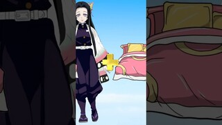 Demon slayer characters x Bed