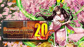 Dungeon Of Trials 20f | ft. Sakura Mira | Grand summoners