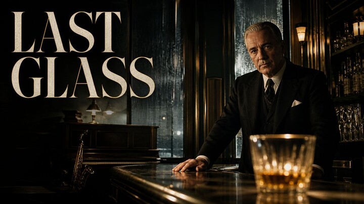 The Last Glass Stayed After Everyone Left — 1940s Noir Jazz for Rainy Nights
