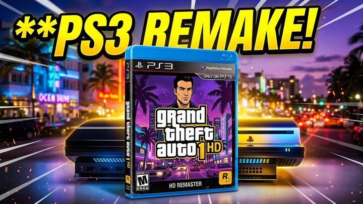 E SE GTA 1 TIVESSE SIDO LANÇADO PARA O PS3?