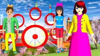 Yuta Dan Mio Naik Kapal Viking 🤢🤮 Sakura Naik Bianglala - Sakura Simulator @Ebi Gamespot