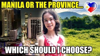 What I really think about MANILA compared to the PROVINCE... - First Impressions - PHILIPPINES VLOG