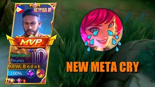 NEW META BEATRIX CRY - MLBB BRUNO