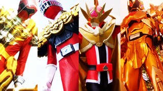 [X-chan] Huyền thoại vàng! Hãy cùng xem những hình thức nâng cao màu vàng đó trong Super Sentai!