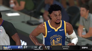 NBA2K22 FULL GAME HIGHLIGHTS SPURS VS WARRIORS I  December 4, 2021 I Regular Season