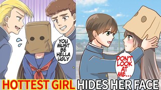 Hottest Girl In Class Thinks She's Ugly And Covers Her Face With Paper Bag (Comic | Manga)