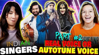 Real Voice Of INDIAN Singer REACTION!! | American REACT | PART 2