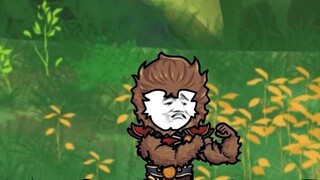 Sand Sculpture Animation Sun Xiaokong Episode 36: Wukong shows off his muscles in public and charms 