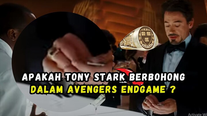 Apakah Tony Stark berbohong di adegan ini?