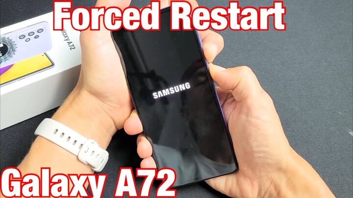 Galaxy A72: How to Force a Restart (Forced Restart)